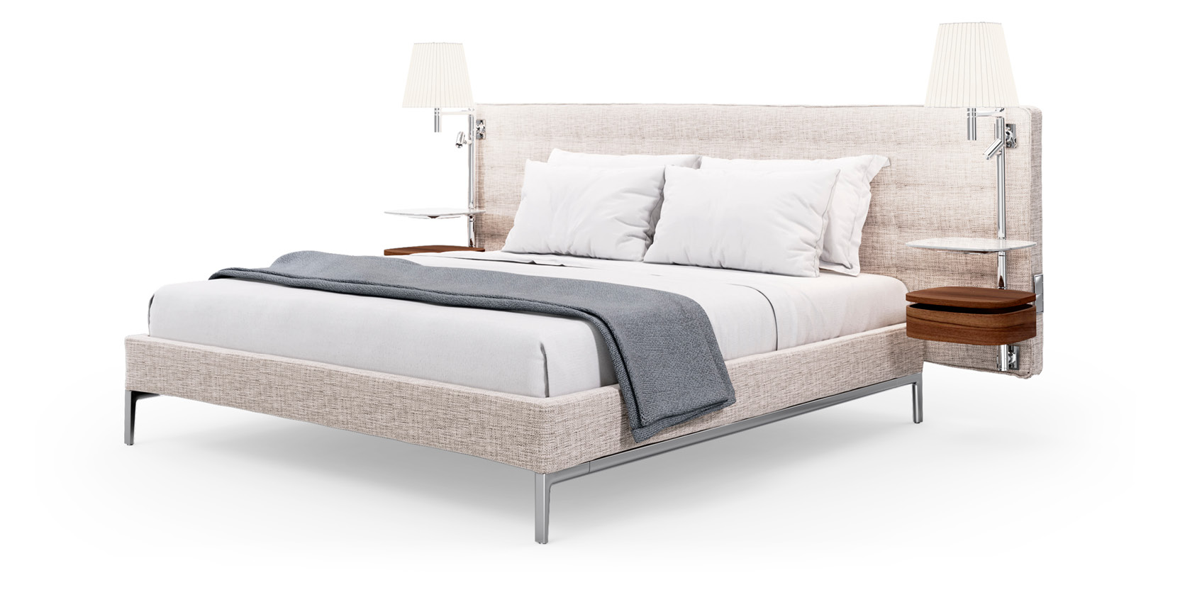 Volage EXS Night Bed by Philippe Starck Cassina