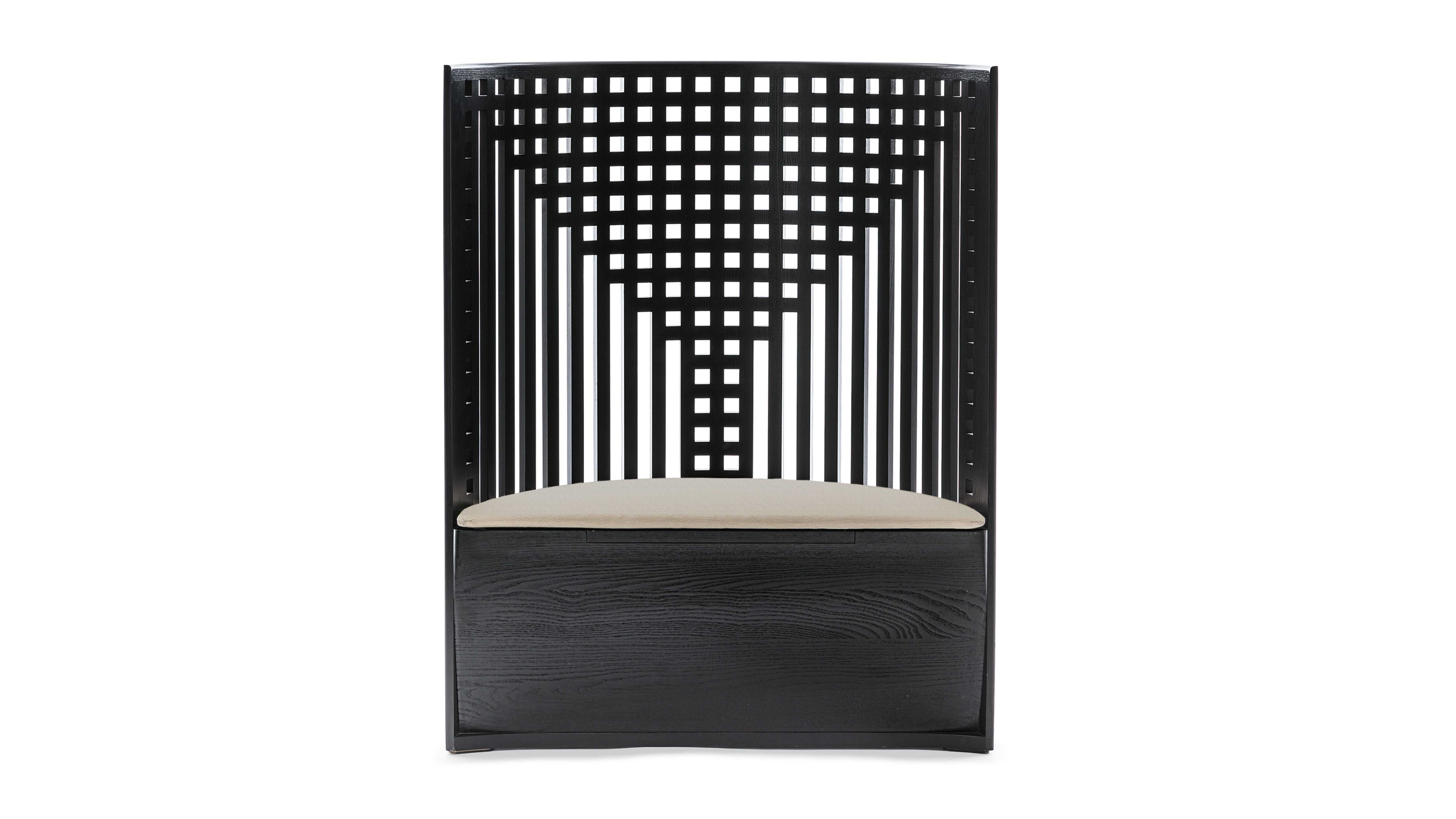 Willow 1 Armchair by Charles Rennie Mackintosh Cassina