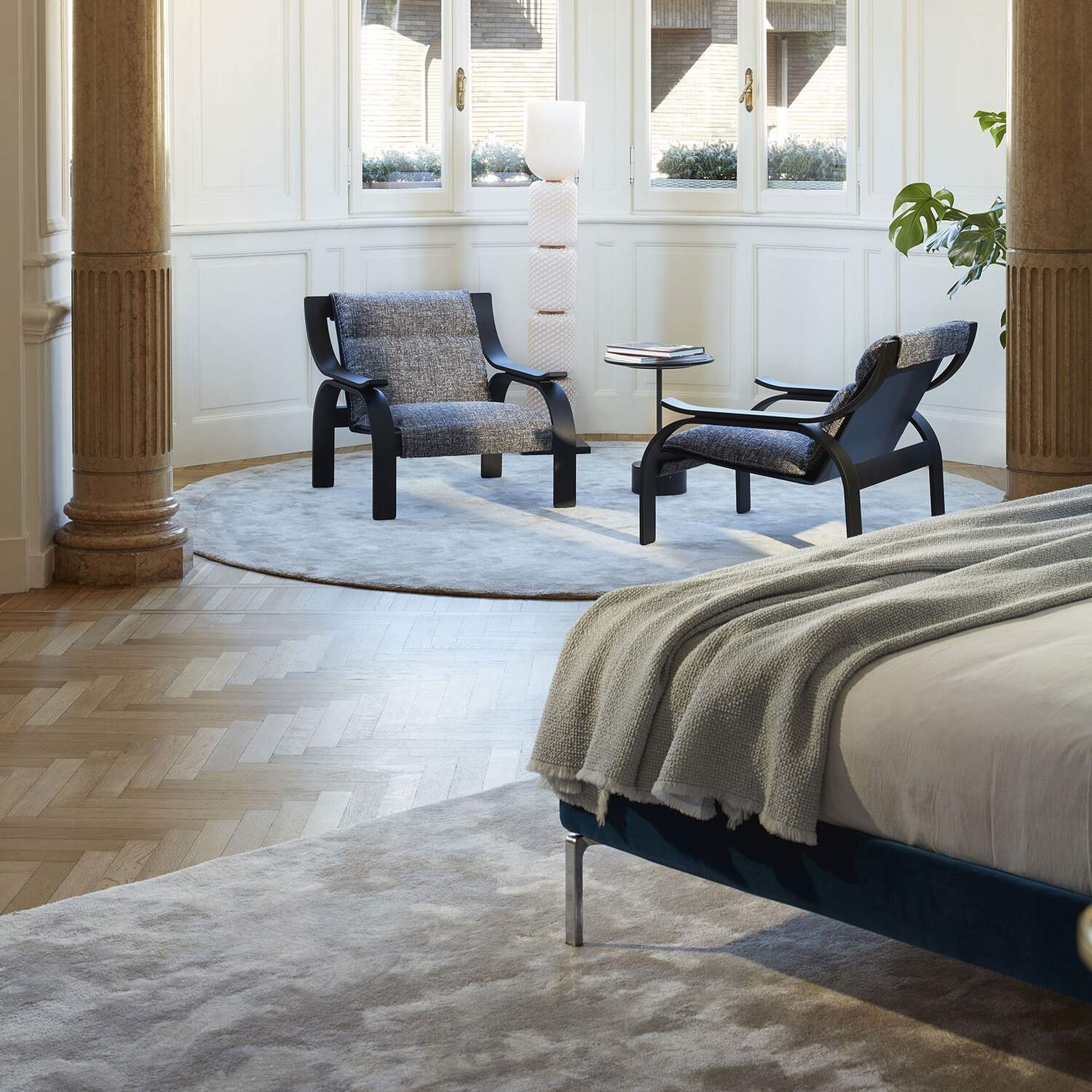 Woodline Armchair by Marco Zanuso | Cassina