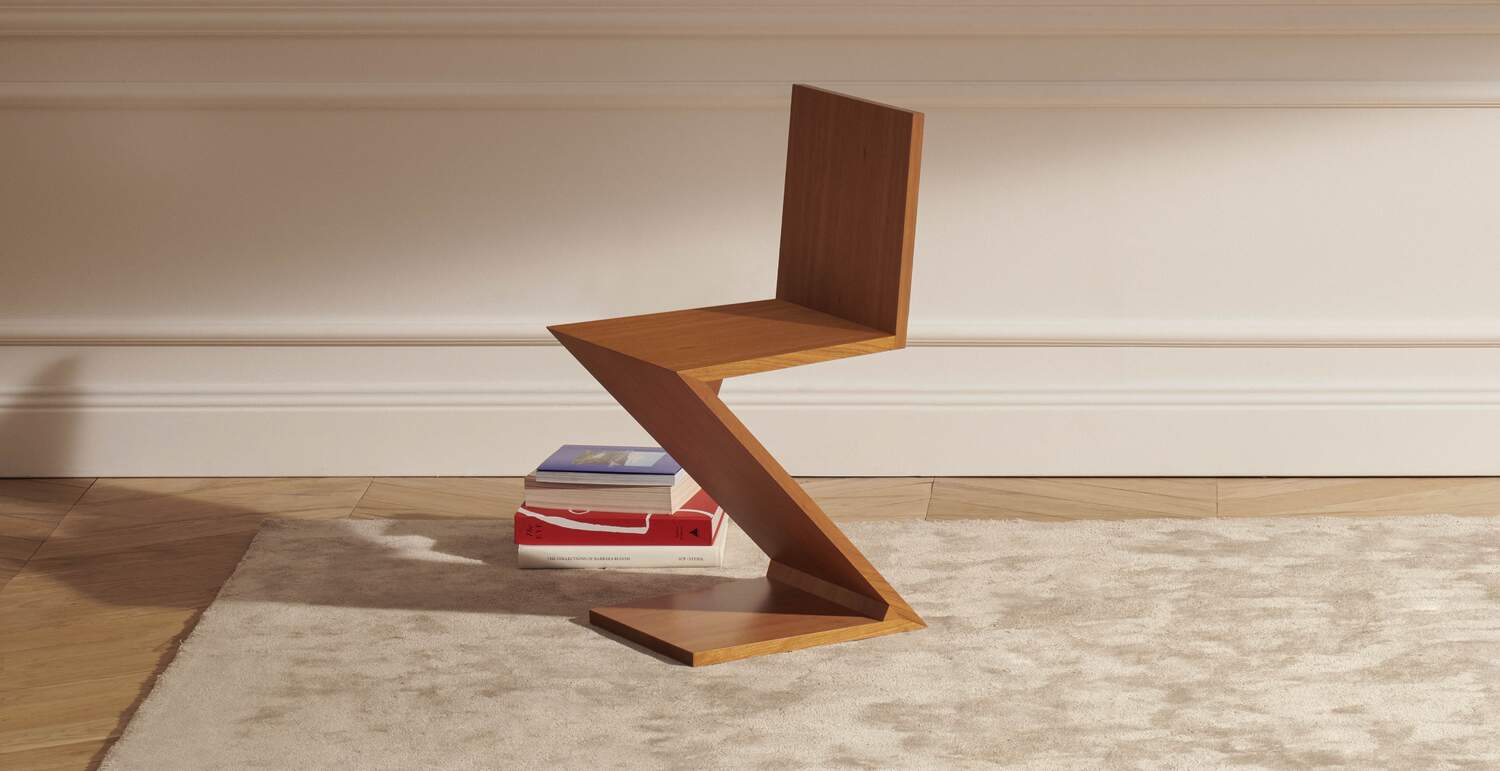 ZigZag Chair リプロダクト　リメイク　ミッドセンチュリー　ビンテージ ZigZag Chair リプロダクト リメイク ミッドセンチュリー