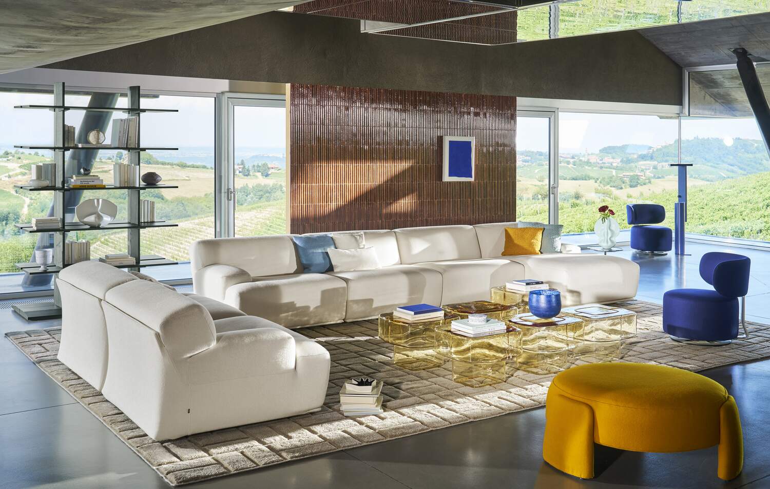 7 CASSINA Fiandra sofa Vico Magistretti ph Francesco Dolfo