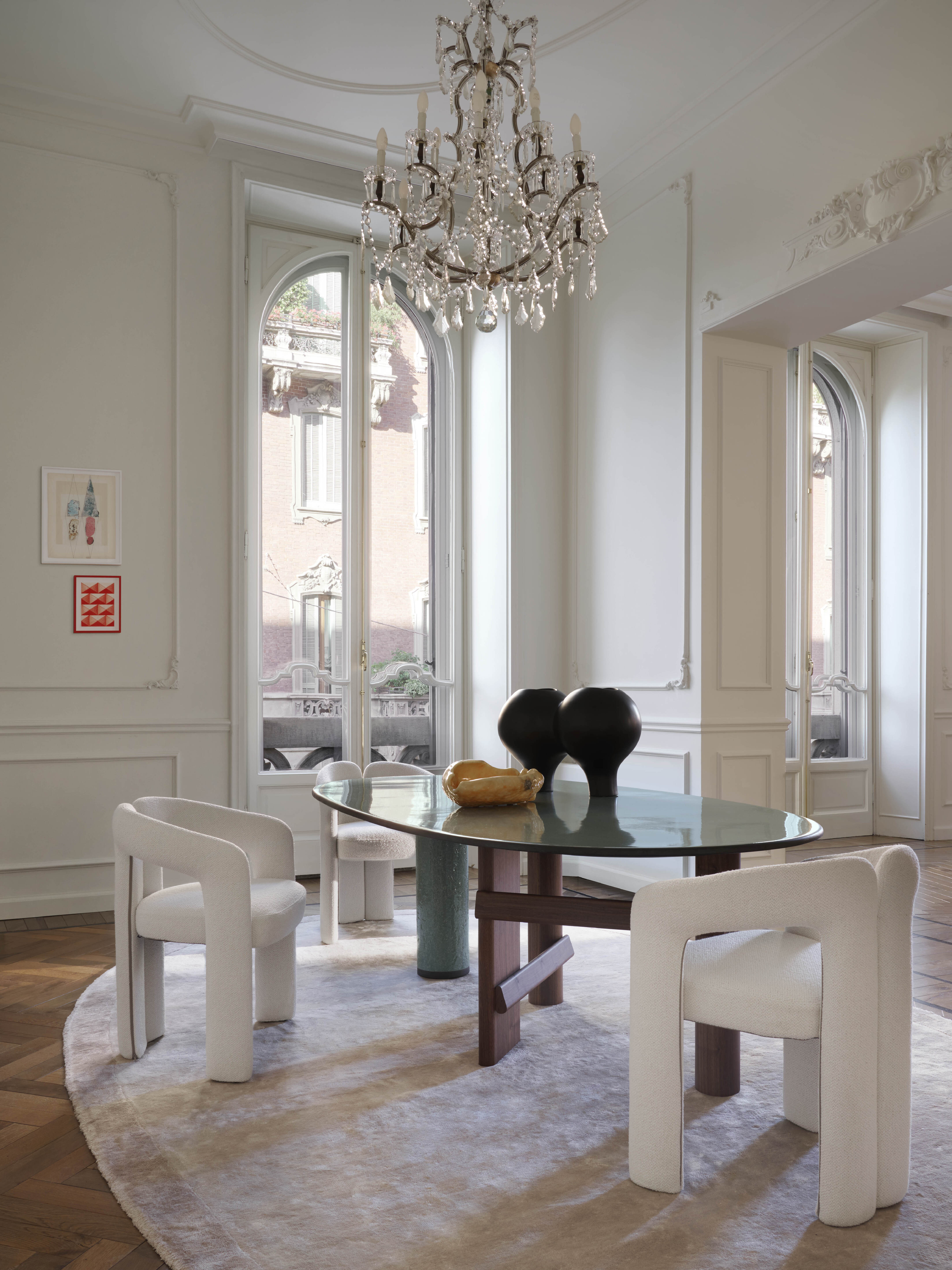 Metropolitan Interiors: historic home, views of the city