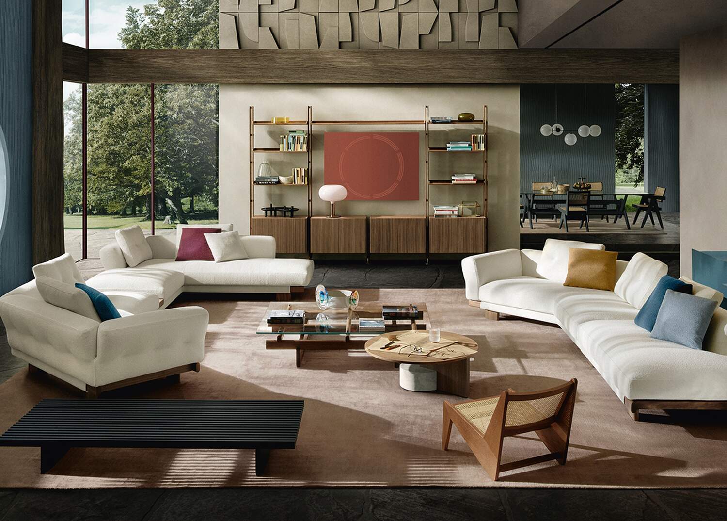 CECCOTTICOLLEZIONI CIRCOチルコテーブル Cassina circo - Ceccotti Collezioni