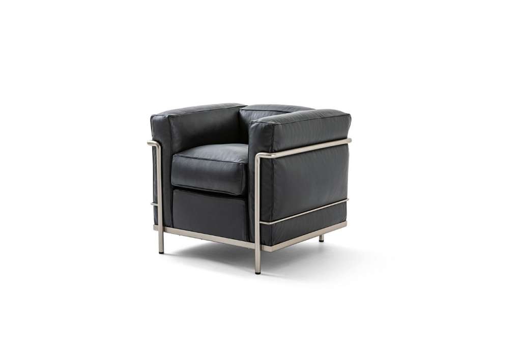 Modernist LC2 Easy Chair by Le Corbusier and Charlotte Perriand for Cassina  – Doctor Decorum