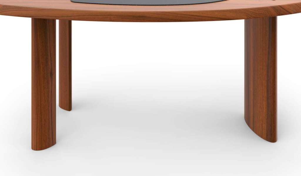 Petit bureau en forme libre - Pro Table by Charlotte Perriand